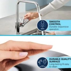 Grohe keukenkraan Start flow hoge uitloop QuickFix chroom