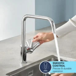 Grohe keukenkraan Start hoge U-uitloop QuickFix chroom