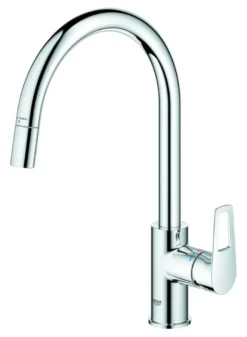 Grohe keukenkraan Start Loop hoge C-uitloop uitrekbaar chroom