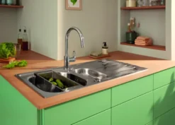 Grohe keukenkraan Start Loop hoge C-uitloop uitrekbaar chroom