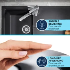 Grohe Keukenmengkraan Start Loop middelhoge uitloop Chroom