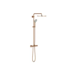 Grohe regendoucheset Euphoria XXL 310 met handdouche en thermostaatkraan koper