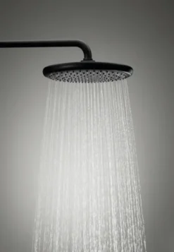 Grohe regendoucheset Quickfix Vitalio Start met handdouche 2 standen zwart - hartafstand kraan 15 cm