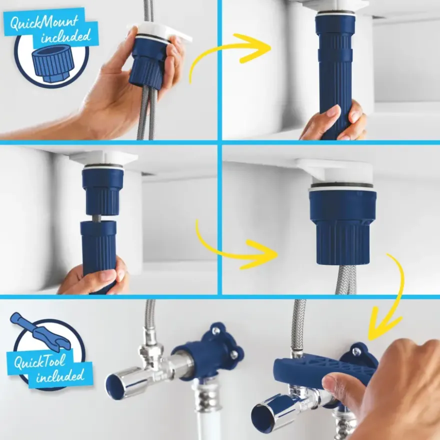 Grohe Start Keukenmengkraan lage uitloop mat zwart