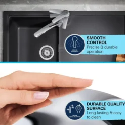 GROHE Swift éénhendel keukenkraan Chroom