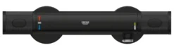 GROHE thermostatische douchekraan Precision Feel mat zwart 15 cm