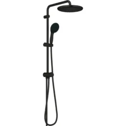 Grohe Vitalio Start 250 Flex douchesysteem met omstelling Rond, Max. 8,0L/Min Bij 3 Bar Mat Zwart