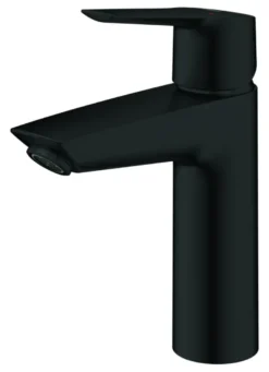 Grohe wastafelkraan Start M-size QuickFix mat zwart