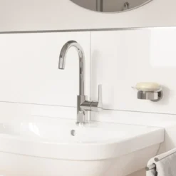 Grohe Wastafelmengkraan Start Loop L-size Push Open Chroom