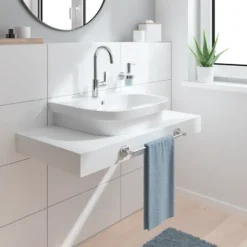 Grohe Wastafelmengkraan Start Loop L-size Push Open Chroom