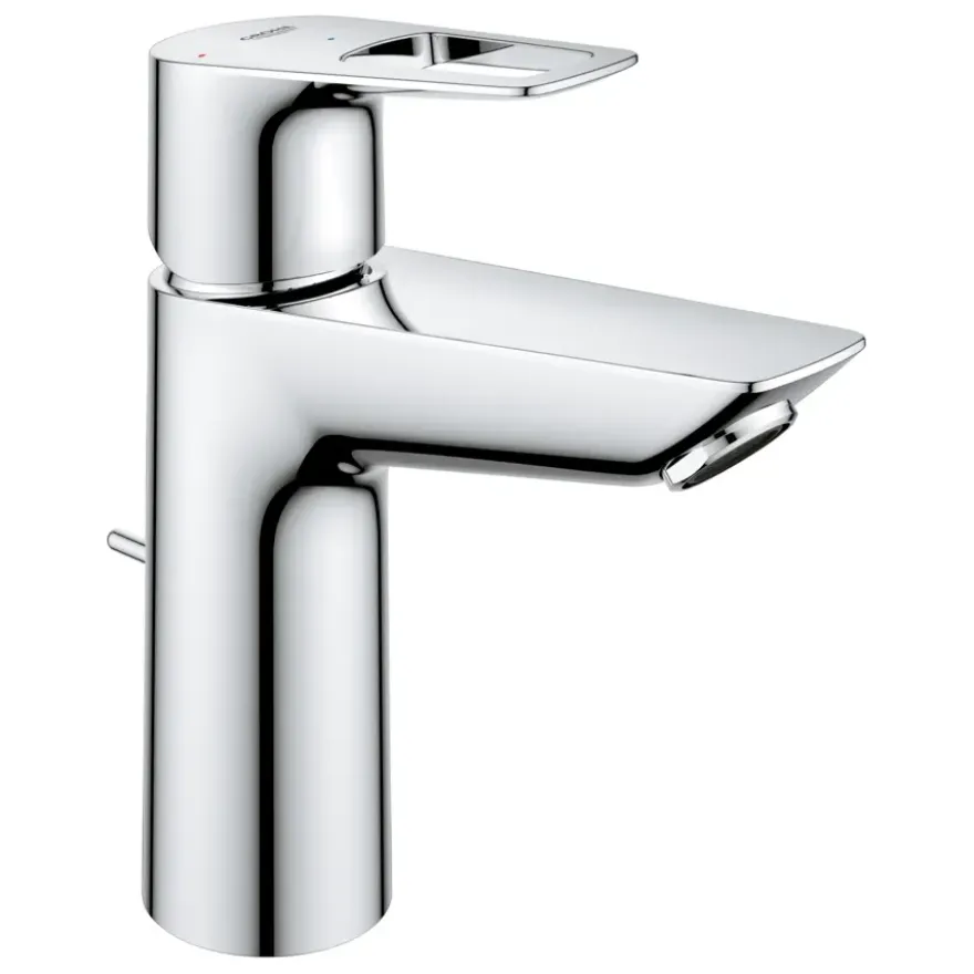 Grohe Wastafelmengkraan Start Loop M-size Push Open Chroom