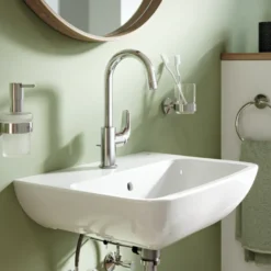 Grohe Wastafelmengkraan Swift L-size met Waste Chroom