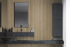 Grosfillex lattenwand kunststof Element 3D Linio Bamboo 2.925m2 Best