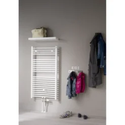 Haceka design radiator Gobi zwart 6-punts 69 x 59 cm