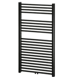 Haceka design radiator Gobi zwart 6-punts 111 x 59 cm