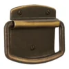 Handgreep Britt messing antiek 69mm