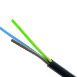 Handson Aansluitsnoer Neopreen 3 x 1,5 mm² 10 meter Zwart Hot