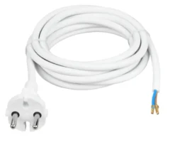 Handson aansluitsnoer wit 2x1.5 mm 2,5 meter Online