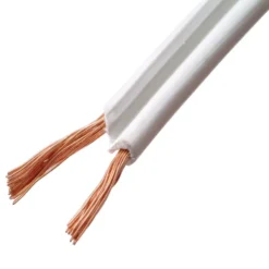 Handson Audiokabel Plat Wit 2 X 0,75mm² 10 Meter Hot