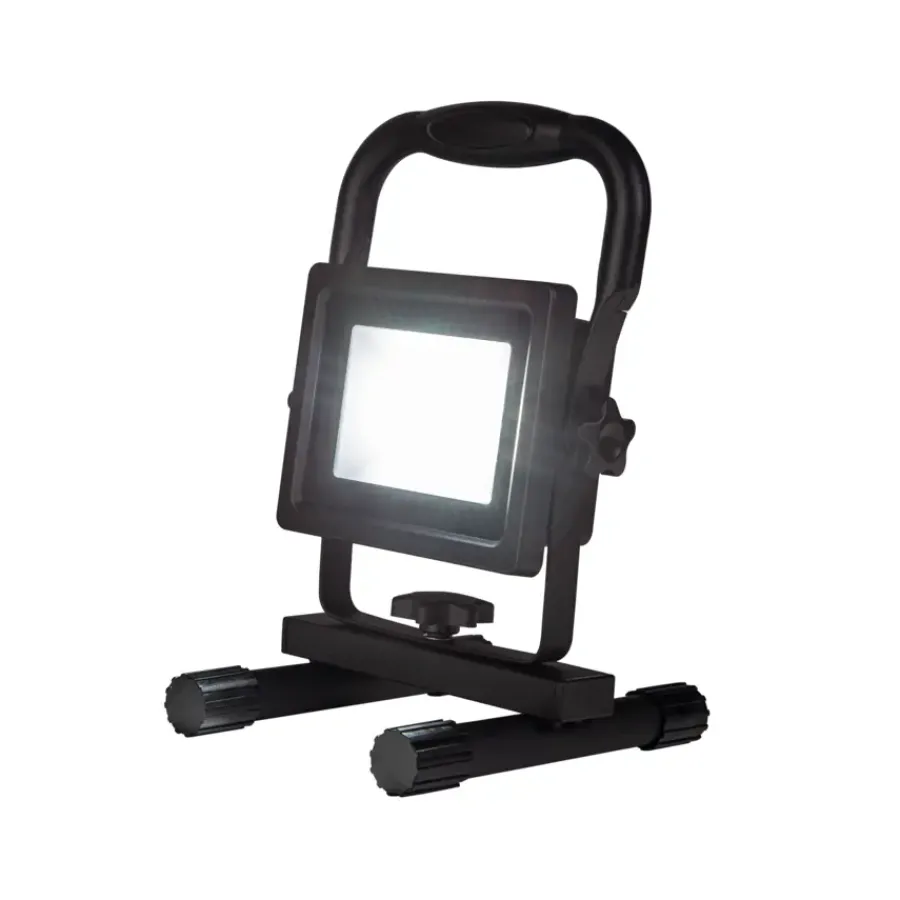 Handson bouwlamp 10W met oplaadbare accu IP44 600 lm Discount