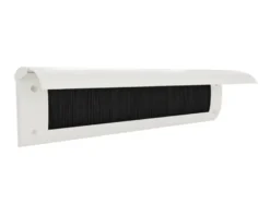 Handson Brievenbusklep + Borstel Wit Blinde Bevestiging Hot