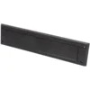 Handson brievenbusklep met borstel PVC bruin Hot