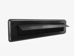 Handson brievenbusklep met borstel aluminium zwart Online