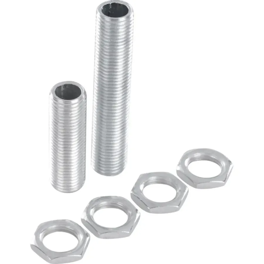 Handson buisnippel 3+5cm + 4xmoeren Outlet