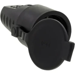 Geen Handson contrastekker rubber zwart Outlet