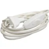 Handson eurosnoer met schakelaar wit 2 meter Online