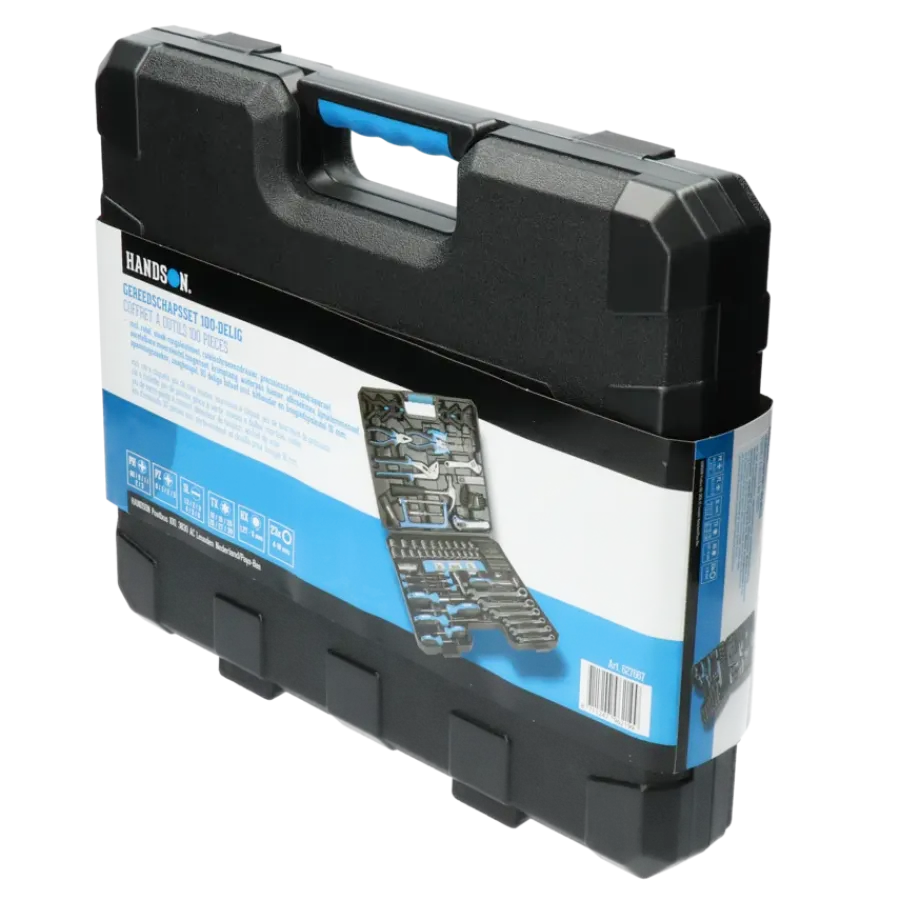 Handson gereedschapskoffer 100-delig Outlet