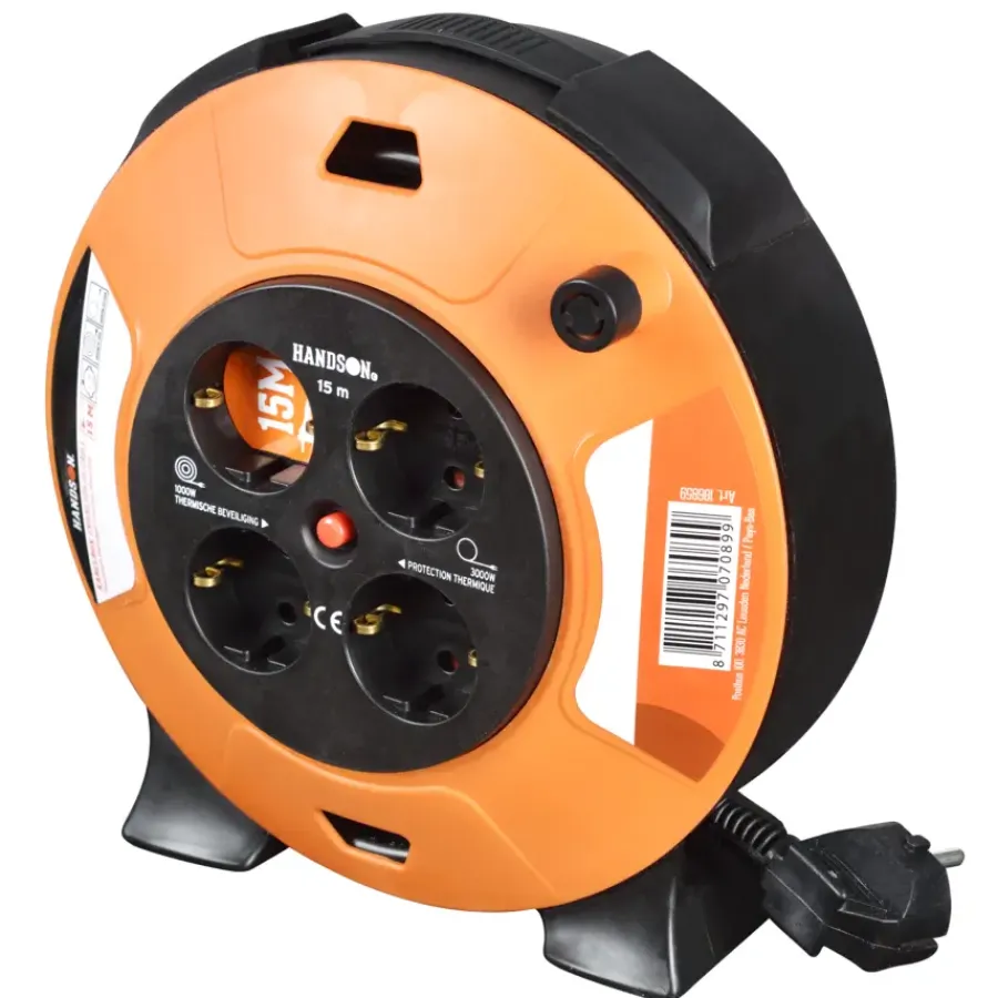 Handson Kabelbox 4-voudig RA 15 Meter Outlet