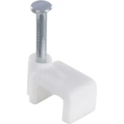 Handson Kabelclip Plat Wit 6 mm 25 Stuks Online