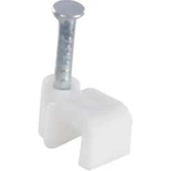 Handson kabelclip plat wit 4mm (25 stuks) Hot