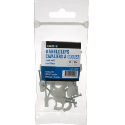 Handson kabelclip rond wit 10mm (25 stuks) Discount