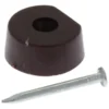 Handson kastplankdrager met nagel bruin 20 stuks Hot