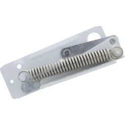 Handson Klepschaar met veer wit - 2 stuks