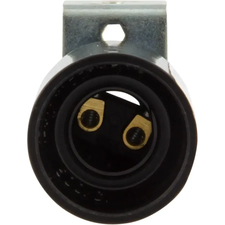 Geen Handson lampfitting E14 haakse beugel zwart Hot