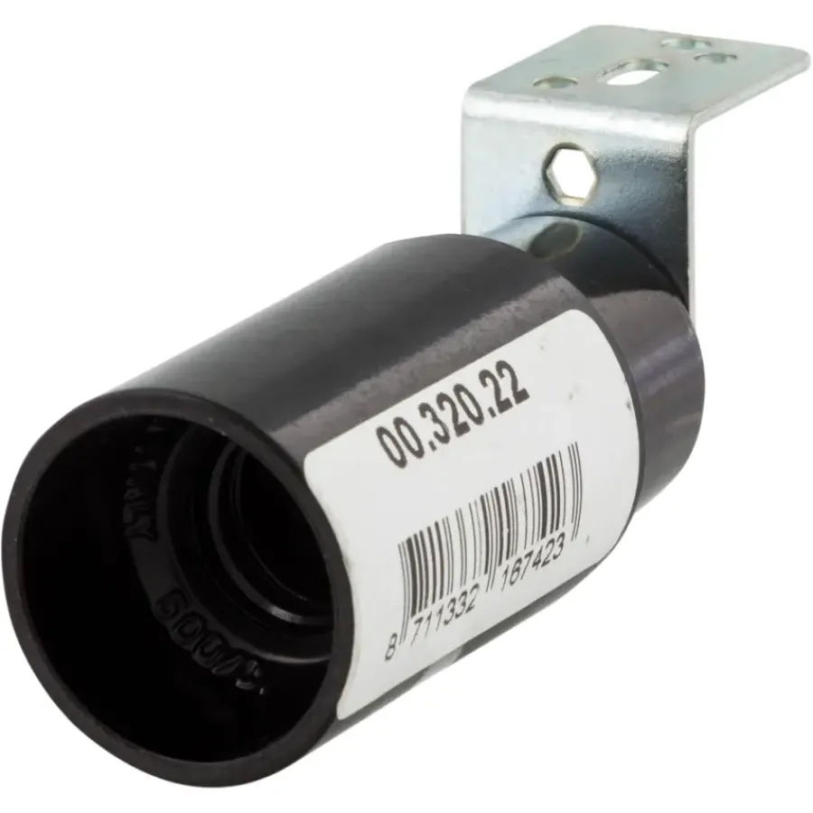 Geen Handson lampfitting E14 haakse beugel zwart Hot
