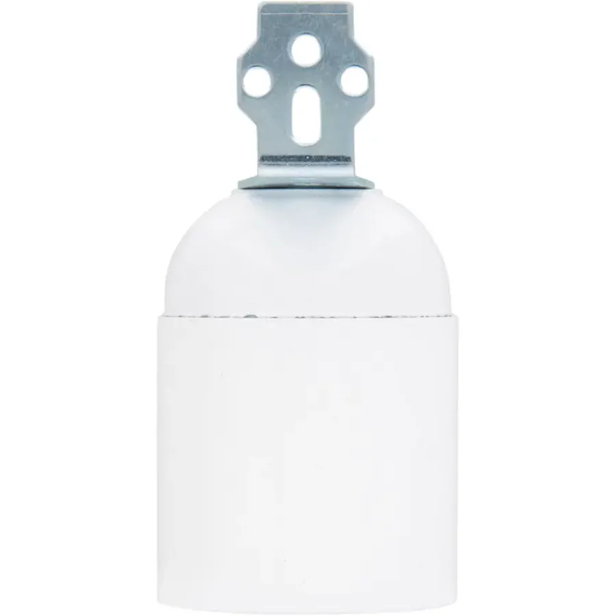 Geen Handson lampfitting E27 haakse beugel wit Best
