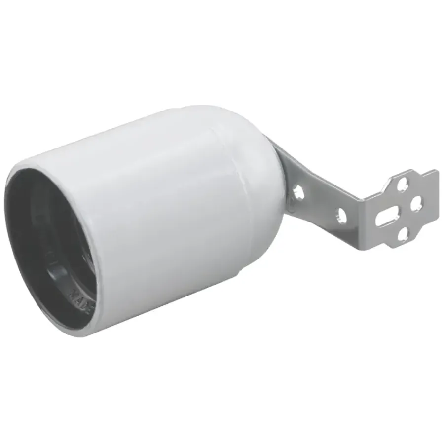 Geen Handson lampfitting E27 haakse beugel wit Best