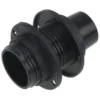 Geen Handson lamphouder E14 incl. Kraag en Ring Zwart Outlet
