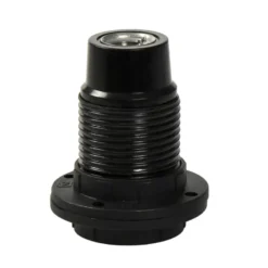 Geen Handson lamphouder E14 incl. Kraag en Ring Zwart Outlet