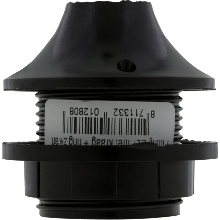 Geen Handson lamphouder E27 incl. Kraag en Ring zwart Discount