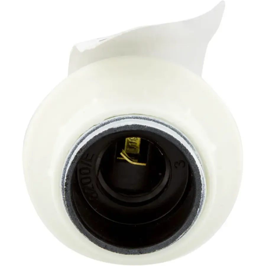 Geen Handson lamphouder E14 incl. 2x Ring Wit Outlet