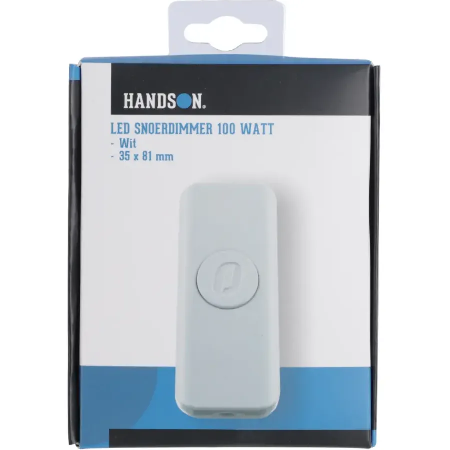 Handson LED Snoerdimmer 1-100 W Wit Hot