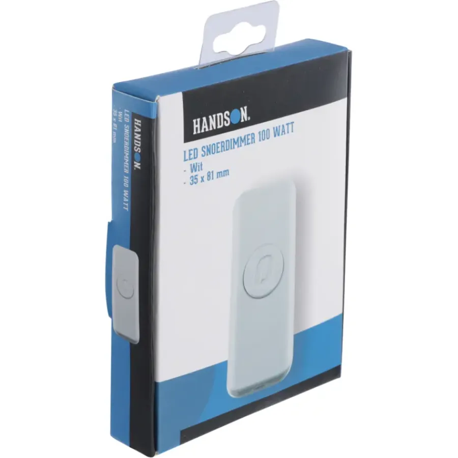 Handson LED Snoerdimmer 1-100 W Wit Hot