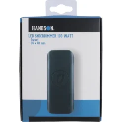 Handson LED Snoerdimmer 1-100 W Zwart Clearance