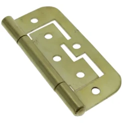 Handson Louvredeurscharnier 75x35 mm vermessingd - 3 stuks Hot