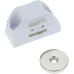 HANDSON magneetsnapper hoek wit 3 kg 2 stuks